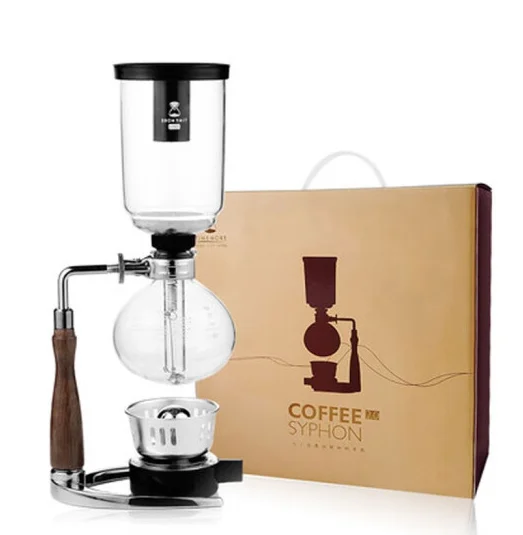 Timemore Japanese Style Siphon coffee maker vacuum coffee maker glass type coffee filter kahve makinas 3cup Timemore Japanese Style Siphon coffee maker vacuum coffee maker glass type coffee filter kahve makinas 3cup