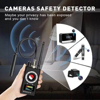 Hidden Camera Detectors RF Signal Detector Wireless Bug Detector Hotel Camera Finder Anti GPS Tr Bal
Hidden Camera Detectors RF Signal Detector Wireless Bug Detector Hotel Camera Finder Anti GPS Tr Bal