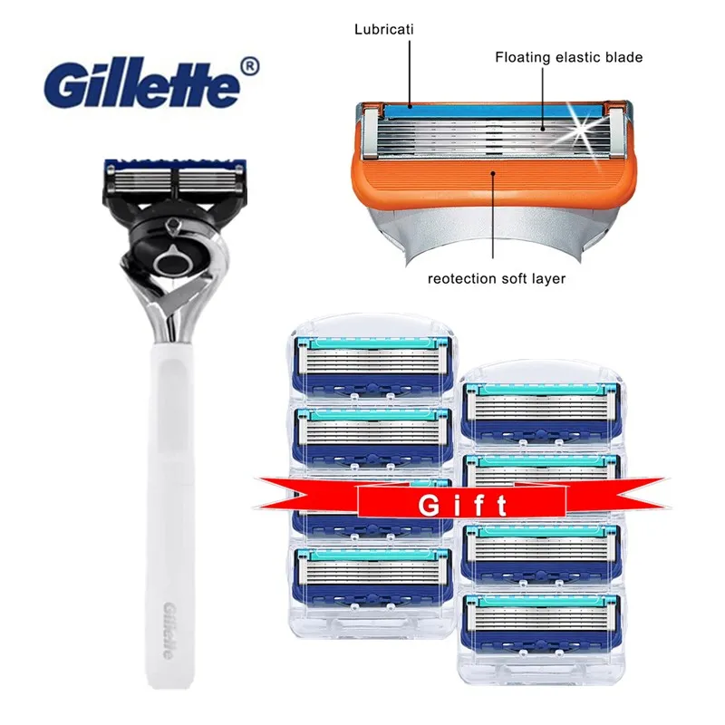 Gillette Fusion 5 PROGLIDE Razors for Men Cassette for Shaving Shaving Blades Machine for Shaver Metal Razors No Base
Gillette Fusion 5 PROGLIDE Razors for Men Cassette for Shaving Shaving Blades Machine for Shaver Metal Razors No Base