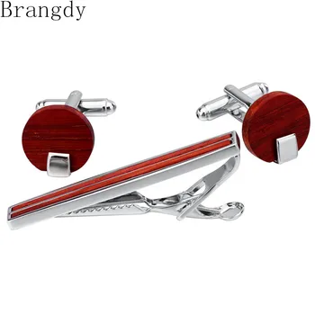 Brangdy high-end men and women mahogany tie clip cufflinks solid wood collar clip men's French shirt cufflinks set Christmas
Brangdy high-end men and women mahogany tie clip cufflinks solid wood collar clip men's French shirt cufflinks set Christmas