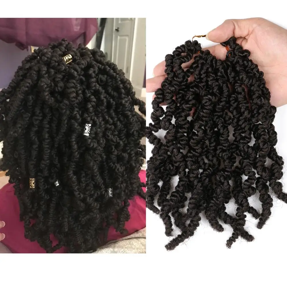 DAIRESS 10" Pre-Twisted Spring Twist Hair Crochet Braiding Hair Extensions Crochet Braids Messy Spring Twist Crochet Hair
DAIRESS 10" Pre-Twisted Spring Twist Hair Crochet Braiding Hair Extensions Crochet Braids Messy Spring Twist Crochet Hair