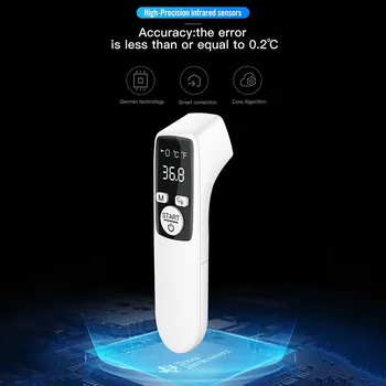 IN STOCK Forehead Thermometer Medical LCD infrared body thermometer non-contact Forehead thermometer Human body temperature test
IN STOCK Forehead Thermometer Medical LCD infrared body thermometer non-contact Forehead thermometer Human body temperature test