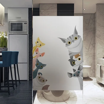 Custom Size Electrostatic Window Film Cat Home Decor Privacy Protection Water-Proof Glass Cover For Window Door Cabinet
Custom Size Electrostatic Window Film Cat Home Decor Privacy Protection Water-Proof Glass Cover For Window Door Cabinet