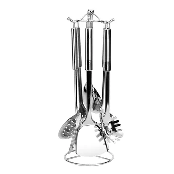 7Pcs Kitchen Utensils Set Stainless Steel Cookware Cooking Tool Cooking Kitchen Accessories with Frame Kitchenware Kit
7Pcs Kitchen Utensils Set Stainless Steel Cookware Cooking Tool Cooking Kitchen Accessories with Frame Kitchenware Kit