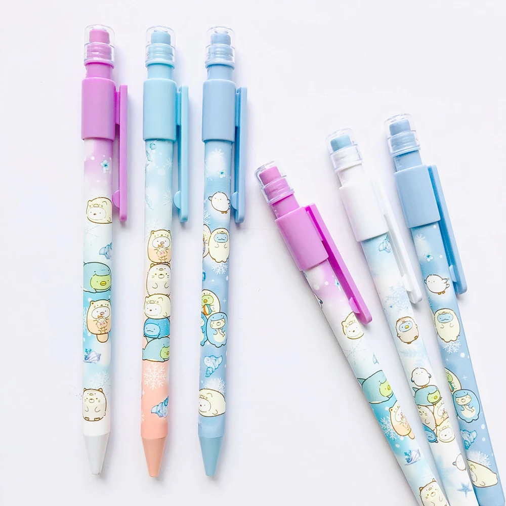 4 pcs/lot Sumikko Gurashi Stack Height 0.5mm Mechanical Pencil Student Automatic Pencil School Office Supply
4 pcs/lot Sumikko Gurashi Stack Height 0.5mm Mechanical Pencil Student Automatic Pencil School Office Supply