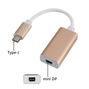 Type-C USB3.1 To Mini DisplayPort Converter 4K Type-C Mini DP Adapter Conversion Cable
Type-C USB3.1 To Mini DisplayPort Converter 4K Type-C Mini DP Adapter Conversion Cable