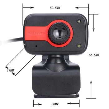 Rotatable Digital USB Computer Webcam with Microphone PC Video Camera Laptop Home AS99
Rotatable Digital USB Computer Webcam with Microphone PC Video Camera Laptop Home AS99