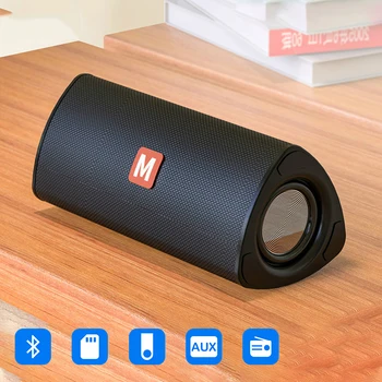 Wireless Bluetooth Speaker Outdoor Portable Soundbar Subwoofer AUX TF Card USB Pendriver FM Speakers Home Hand-free Rechargeable
Wireless Bluetooth Speaker Outdoor Portable Soundbar Subwoofer AUX TF Card USB Pendriver FM Speakers Home Hand-free Rechargeable