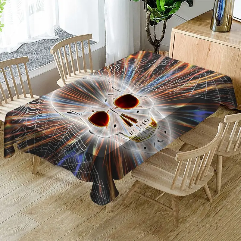 Halloween Tablecloth Mildew-proof Tablecloth Polyester Tablecloth Skull Table Cover Waterproof Table Cover for Halloween Party
Halloween Tablecloth Mildew-proof Tablecloth Polyester Tablecloth Skull Table Cover Waterproof Table Cover for Halloween Party