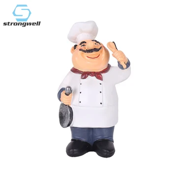 Strongwell European Retro Chef Model Ornaments Resin Crafts Mini Chef Figurines Statuette Cook Home Decor Kitchen Restaurant
Strongwell European Retro Chef Model Ornaments Resin Crafts Mini Chef Figurines Statuette Cook Home Decor Kitchen Restaurant