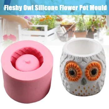 Silicone Owl Shape Flower Pot Concrete Cement Ceramic Clay Mold Home Office Decoration _WK
Silicone Owl Shape Flower Pot Concrete Cement Ceramic Clay Mold Home Office Decoration _WK