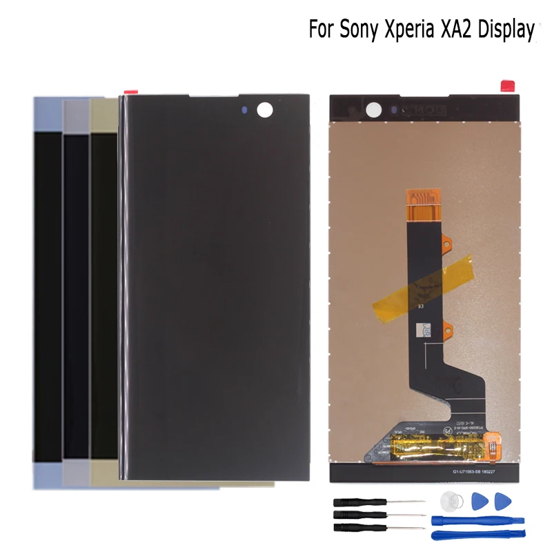 For Sony Xperia XA2 LCD Display Touch Screen Digitizer Assembly Replacement Parts For SONY XA2 LCD H4133 H4131 H4132 Free Tools
For Sony Xperia XA2 LCD Display Touch Screen Digitizer Assembly Replacement Parts For SONY XA2 LCD H4133 H4131 H4132 Free Tools