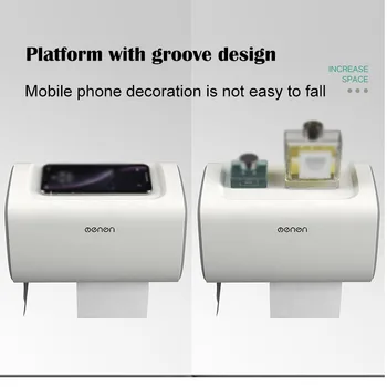 Wall-mounted ABS Tissue Box Bathroom Waterproof Double Roll Paper Holder Multipurpose Draw Paper Box Shelf Sundries Storage Rack
Wall-mounted ABS Tissue Box Bathroom Waterproof Double Roll Paper Holder Multipurpose Draw Paper Box Shelf Sundries Storage Rack