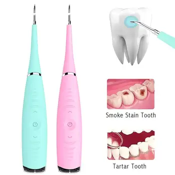 Portable Electric Sonic Dental Scaler Tooth Calculus Remover Tooth Stains Tartar Tool Dentist Whiten Teeth Health Hygiene white 
Portable Electric Sonic Dental Scaler Tooth Calculus Remover Tooth Stains Tartar Tool Dentist Whiten Teeth Health Hygiene white