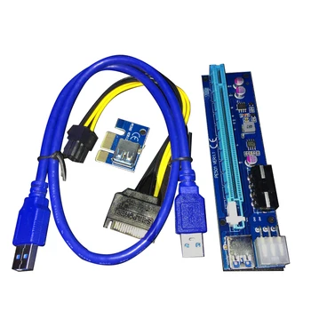 Mine line PCIE x1 To X16 Extension Cable pci-e Adapter converter Graphics Card Conversion Expansion Card Small Interface 4+6 Pin
Mine line PCIE x1 To X16 Extension Cable pci-e Adapter converter Graphics Card Conversion Expansion Card Small Interface 4+6 Pin