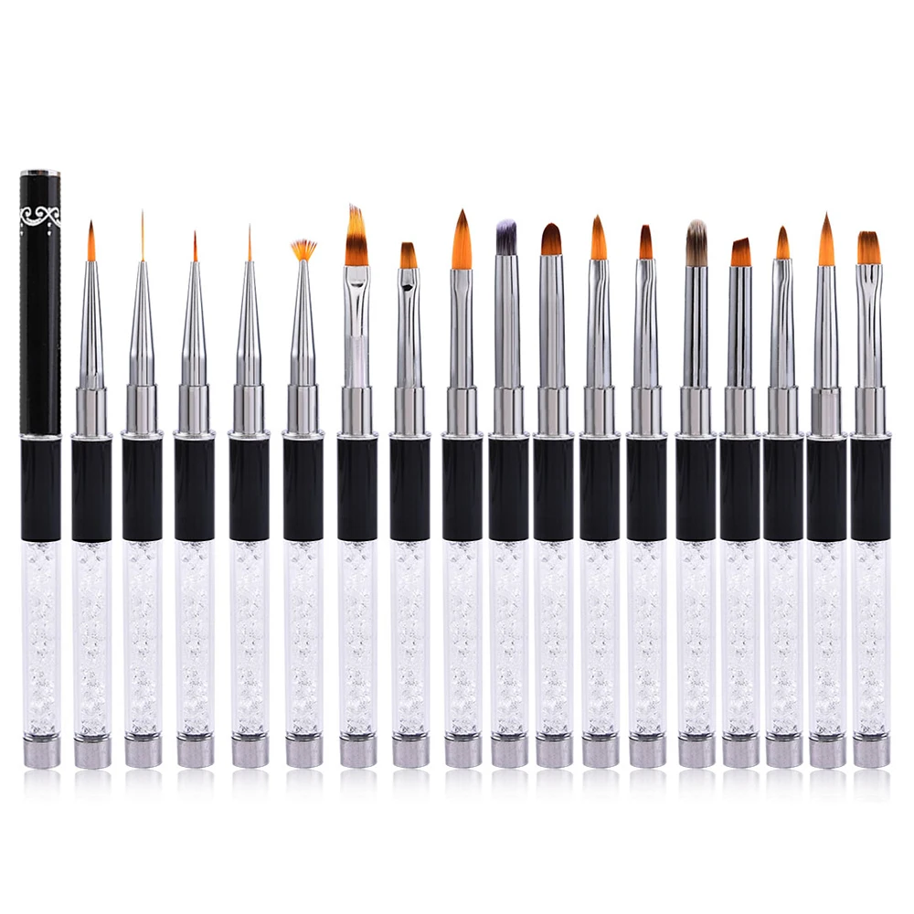 1 Pcs Nail Art Design Brush Set Crystal Diamond Rod Line Carving Drawing Pen Phototherapy UV Gel Painting Brushes Manicure Tool
1 Pcs Nail Art Design Brush Set Crystal Diamond Rod Line Carving Drawing Pen Phototherapy UV Gel Painting Brushes Manicure Tool