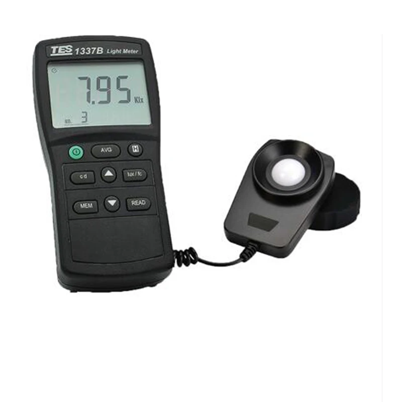 TES-1337B Lux Intensity Meter Measuring Levels Ranging 0.1-200Klux.0.01-20.00.Spectral Sensitivity Close to CIE Photopic Curve.
TES-1337B Lux Intensity Meter Measuring Levels Ranging 0.1-200Klux.0.01-20.00.Spectral Sensitivity Close to CIE Photopic Curve.