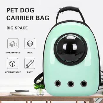 Portable Cats Carrier Bag Breathable Space Capsule Transparent Backpack for Puppy Cat Outdoor Double Shoulder Bags Pet Backpack 
Portable Cats Carrier Bag Breathable Space Capsule Transparent Backpack for Puppy Cat Outdoor Double Shoulder Bags Pet Backpack