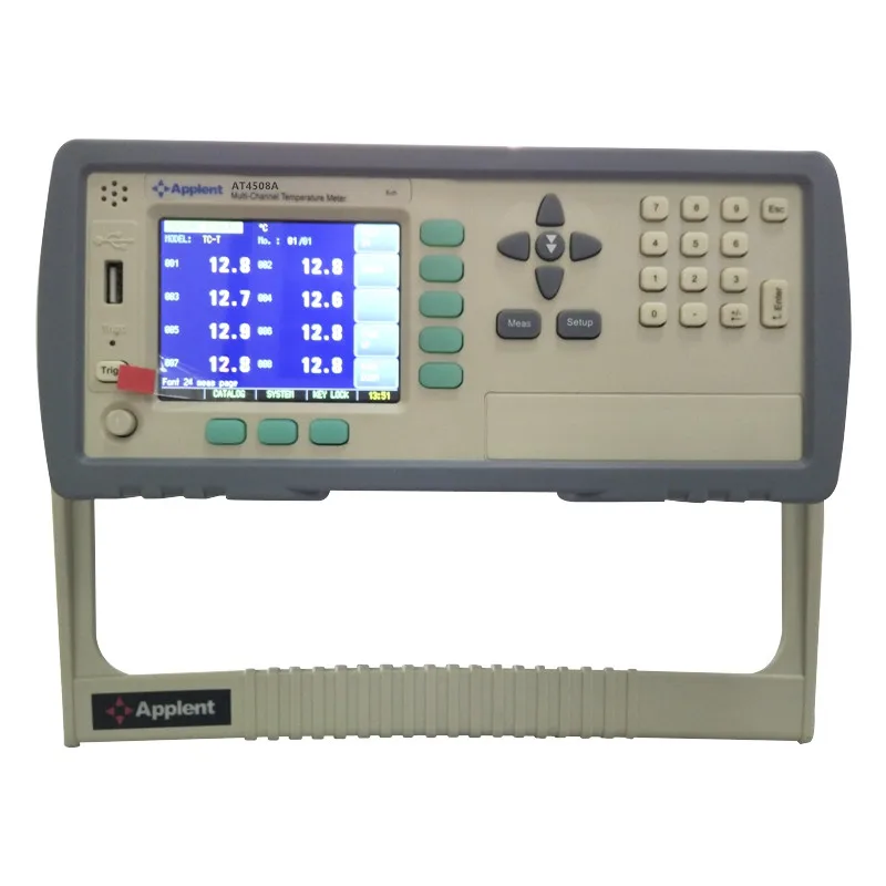 AT4508A Multichannel Temperature Recorder Support PT100 RTD AT4516A AT4524A AT4532A AT4540A AT4548A
AT4508A Multichannel Temperature Recorder Support PT100 RTD AT4516A AT4524A AT4532A AT4540A AT4548A