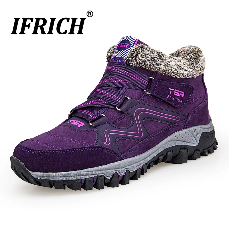 Warm Fur Outdoor Womens Shoes Non-Slip Hiking Shoes Female Winter Women Walking Shoes Classic Brand Man Mountain Climbing Shoes
Warm Fur Outdoor Womens Shoes Non-Slip Hiking Shoes Female Winter Women Walking Shoes Classic Brand Man Mountain Climbing Shoes