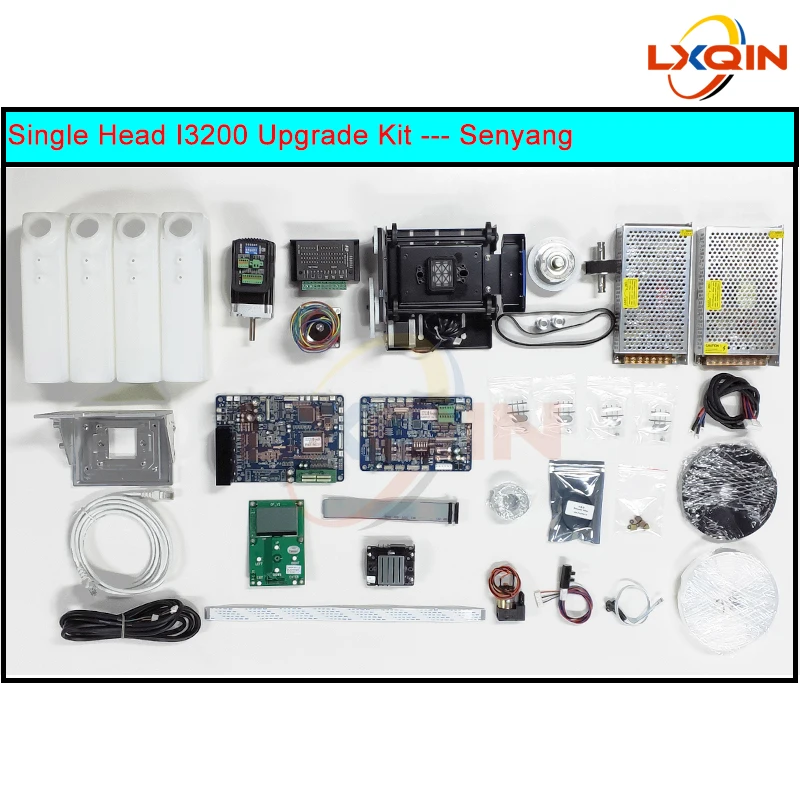 

LXQIN printer single head upgrade kit Senyang board for DX5/DX7 convert to I3200 conversion kit for water solvent printer update