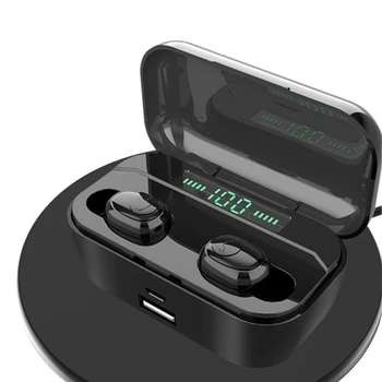 New G6S TWS Wireless Bluetooth 5.0 Earphone Stereo Headphone HIFI Headset with LED Digital Display QI Wireless Charging
New G6S TWS Wireless Bluetooth 5.0 Earphone Stereo Headphone HIFI Headset with LED Digital Display QI Wireless Charging