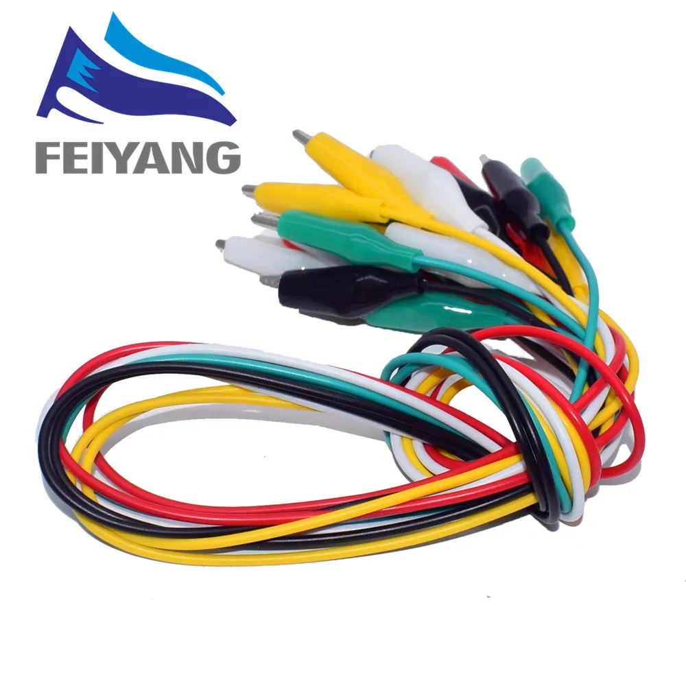 10PCS Alligator Clips 50CM Electrical DIY Test Leads Alligator Double-ended Crocodile Clips Roach Clip Test Jumper Wir
10PCS Alligator Clips 50CM Electrical DIY Test Leads Alligator Double-ended Crocodile Clips Roach Clip Test Jumper Wir