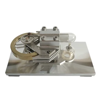 NFSTRIKE Horizontal Stirling Engine Model With Aluminium Alloy Body Brass Flywheel Science Educational Model
NFSTRIKE Horizontal Stirling Engine Model With Aluminium Alloy Body Brass Flywheel Science Educational Model