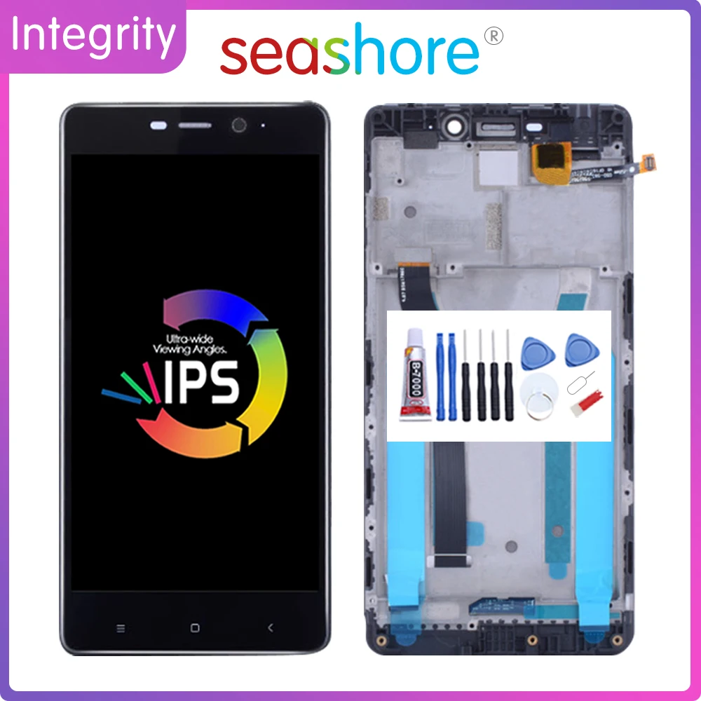 Original For XIAOMI Redmi 4 Pro LCD Display Touch Screen DigitizerAssembly For Xiaomi Redmi 4 Pro Display with Frame Replacement
Original For XIAOMI Redmi 4 Pro LCD Display Touch Screen DigitizerAssembly For Xiaomi Redmi 4 Pro Display with Frame Replacement