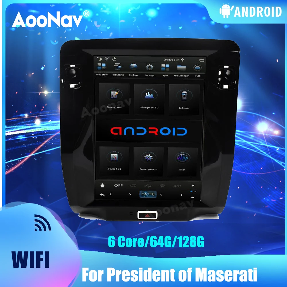 2 Din 64G Car stereo For President Maserati Android System Touch Screen Automotive multimedia Player Autoradio Head Unit
2 Din 64G Car stereo For President Maserati Android System Touch Screen Automotive multimedia Player Autoradio Head Unit