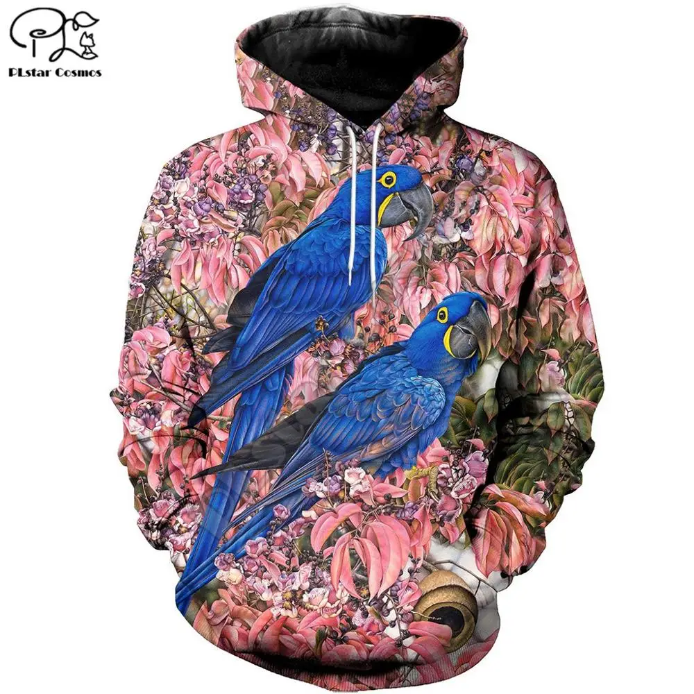 PLstar Cosmos Animal Hyacinth Macaw Sweatshirt Retro Funny Streetwear 3D Printed Zipper Hoodie Jacket Unisex Pullover Style-4
PLstar Cosmos Animal Hyacinth Macaw Sweatshirt Retro Funny Streetwear 3D Printed Zipper Hoodie Jacket Unisex Pullover Style-4
