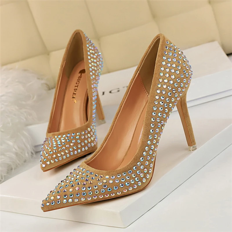 Crystal Shoes Rhinestone Heels Valentine Shoes Women Pumps Stiletto Ladies High Heels Evening Shoes Black High Heels Sexy Buty
Crystal Shoes Rhinestone Heels Valentine Shoes Women Pumps Stiletto Ladies High Heels Evening Shoes Black High Heels Sexy Buty