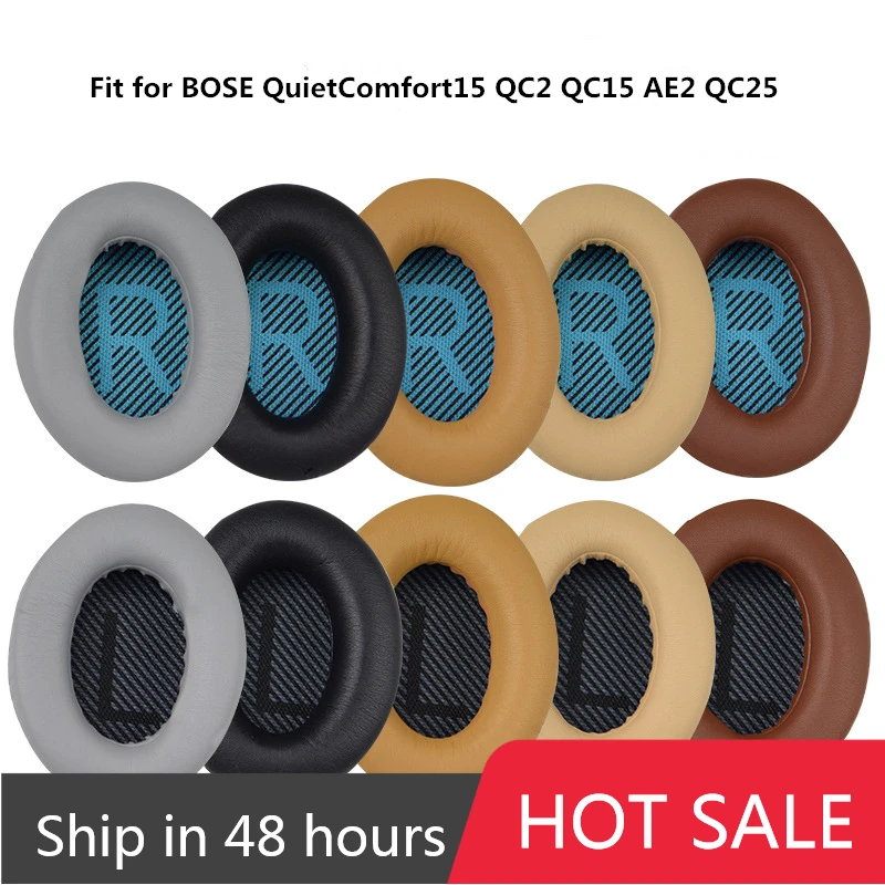 Сменные амбушюры для наушников Bose QuietComfort2 QC2 QC15 QC25 QC35 AE2 AE2i AE2w SoundTrue SoundLink с высоким