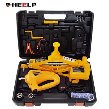 E-HEELP 12V Car Electric Scissor Jack Lifting Set Impact Wrench Tool Built-in Flash LED Light for Emergency Tire Repair CarJacks
E-HEELP 12V Car Electric Scissor Jack Lifting Set Impact Wrench Tool Built-in Flash LED Light for Emergency Tire Repair CarJacks