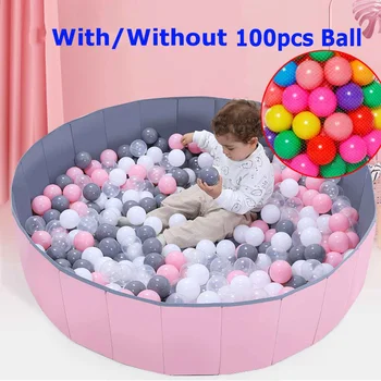 Foldable Baby Playpen 80x26cm Folding Children Kids Outdoor & Indoor Playing Ocean Ball Pool Child Baby Fence 100pcs ball
Foldable Baby Playpen 80x26cm Folding Children Kids Outdoor & Indoor Playing Ocean Ball Pool Child Baby Fence 100pcs ball