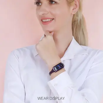 Women's Fashion Watch Smart Bracelet Full Color Screen Female Smart Bracelet Heart Rate Blood Pressure Monitoring 
Women's Fashion Watch Smart Bracelet Full Color Screen Female Smart Bracelet Heart Rate Blood Pressure Monitoring