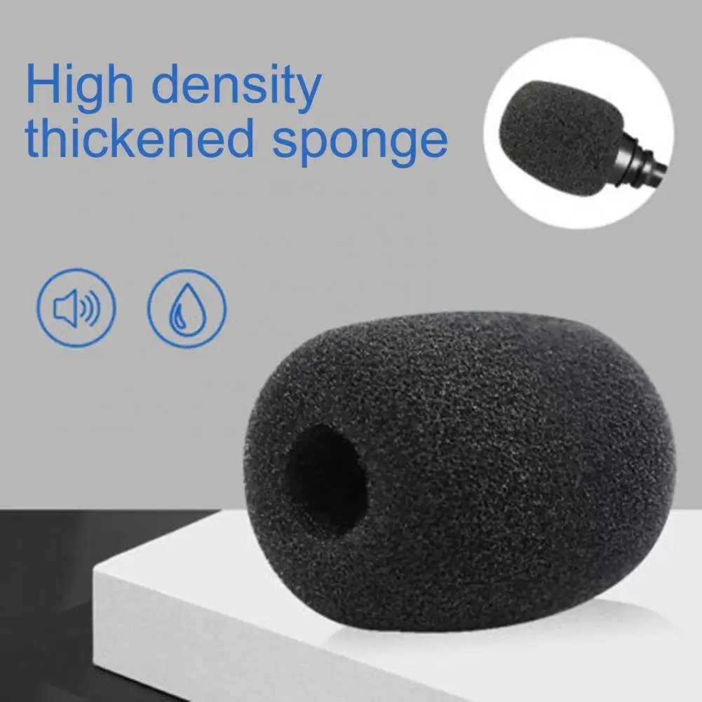 10Pcs Useful Sponge Practical Lapel MIC Plosives Reduction Filtration Foam for Video Call MIC Wind Screen MIC Pop Filter
10Pcs Useful Sponge Practical Lapel MIC Plosives Reduction Filtration Foam for Video Call MIC Wind Screen MIC Pop Filter