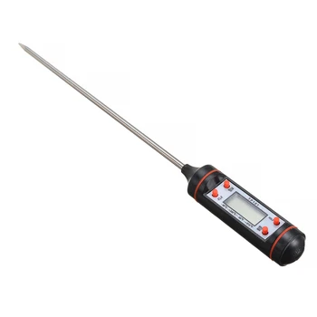 Digital Cooking Thermometer Instant Read LCD Screen Plug In For Grills BBQ Kitchen Cooking Thermometer Probe Fit Solid Liquid
Digital Cooking Thermometer Instant Read LCD Screen Plug In For Grills BBQ Kitchen Cooking Thermometer Probe Fit Solid Liquid