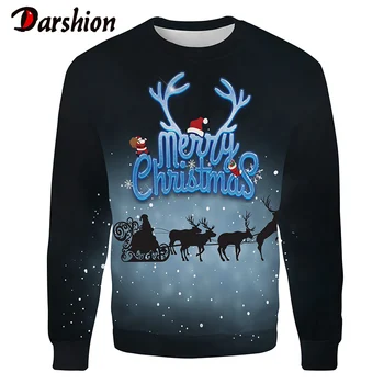 New Christmas 3D Printed Sweatshirt Men Women Happy Christmas 3D Printed Round Neck Pullover Long Sleeve Casual Loose Tops
New Christmas 3D Printed Sweatshirt Men Women Happy Christmas 3D Printed Round Neck Pullover Long Sleeve Casual Loose Tops