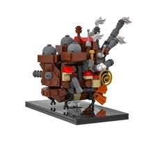 MOC Mini Hal's Mobile Castle Building Blocks Kit Move Town House Bricks Idea Assemble Architecture Toys For Children Xmas Gifts
MOC Mini Hal's Mobile Castle Building Blocks Kit Move Town House Bricks Idea Assemble Architecture Toys For Children Xmas Gifts