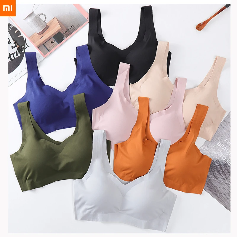 new xiaomi mijia Seamless Bra Wire Free Brassieres Soft Intimate Women's Underwear Sexy Intimates Womens Lingerie Underwear
new xiaomi mijia Seamless Bra Wire Free Brassieres Soft Intimate Women's Underwear Sexy Intimates Womens Lingerie Underwear