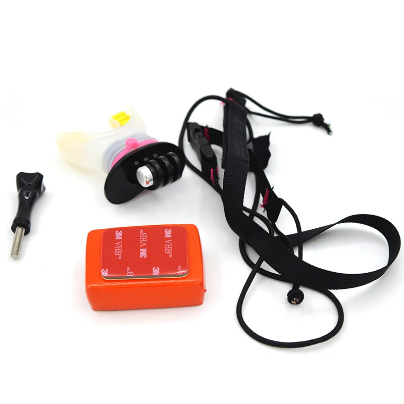 Handsfree Diving Mount Holder for GoPro 8 7 6 5 4 SJCAM YI Surfing Tooth Braces Kit with Floaty Sponge and Fixing Strap
Handsfree Diving Mount Holder for GoPro 8 7 6 5 4 SJCAM YI Surfing Tooth Braces Kit with Floaty Sponge and Fixing Strap