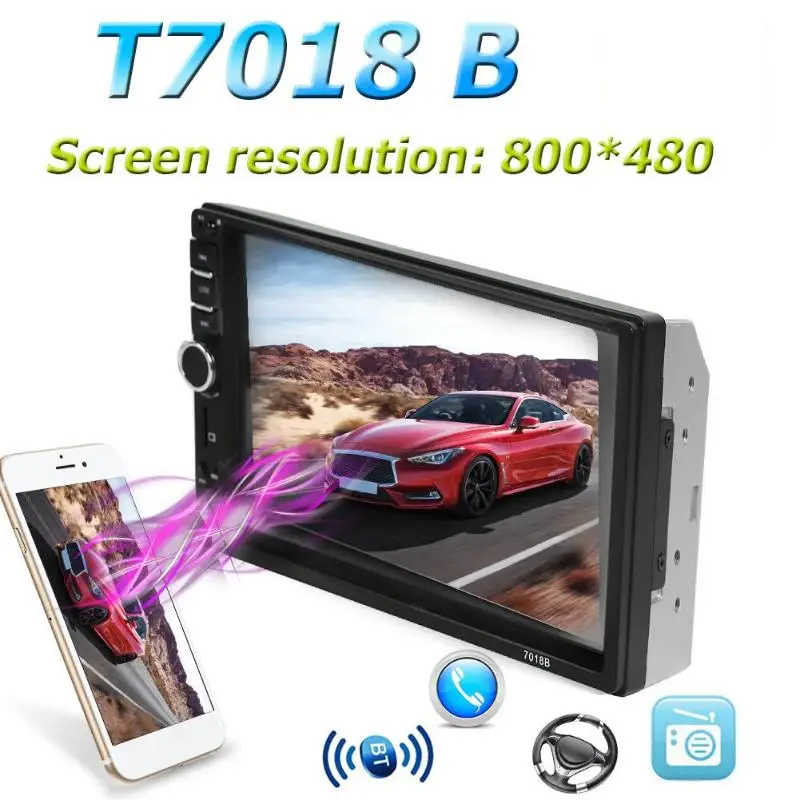 SWM T7018B Bluetooth Car Stereo 7 inch Screen MP5 Player USB FM Radio In Dash Head Unit Automotive Car Electronics Video Player
SWM T7018B Bluetooth Car Stereo 7 inch Screen MP5 Player USB FM Radio In Dash Head Unit Automotive Car Electronics Video Player