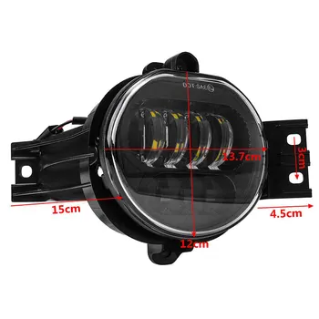 Vehemo 2pcs Car Fog Light LED Fog Lamp Dedicated Front Bumper Fog Light Headlight Direct Replacement Right
Vehemo 2pcs Car Fog Light LED Fog Lamp Dedicated Front Bumper Fog Light Headlight Direct Replacement Right