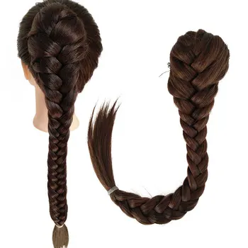 Synthetic hair extension Ponytail fishbone braided plaited fishtail Drawstring for white female Hairpiece wig MUMUPI 
Synthetic hair extension Ponytail fishbone braided plaited fishtail Drawstring for white female Hairpiece wig MUMUPI