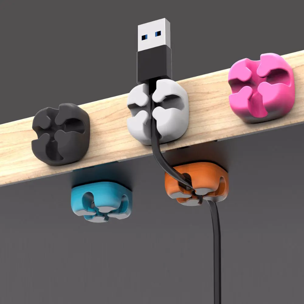 Органайзер для намотки проводов USB-кабель держатель наушников защита управления