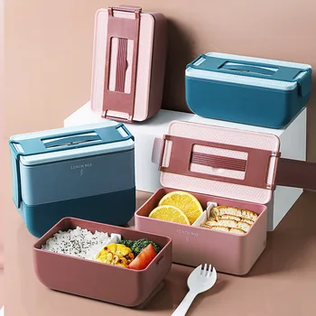 Creative Lunch Box Microwave Bento Box Containers Food Storage Lunch Case Picnic Leakproof 800ML 1600ML
Creative Lunch Box Microwave Bento Box Containers Food Storage Lunch Case Picnic Leakproof 800ML 1600ML