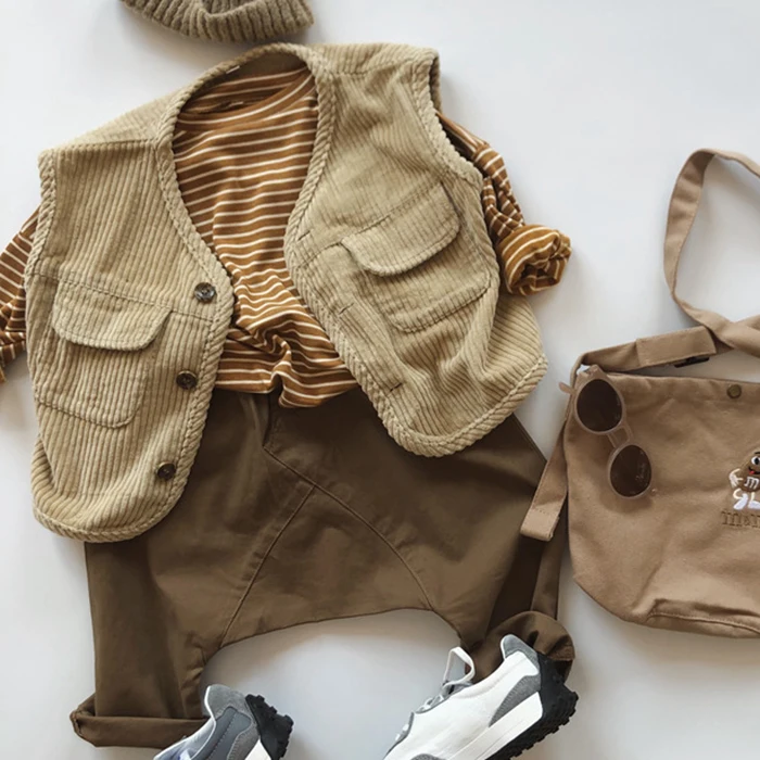 Korean Style Baby Boys Girls Cowboy Pants Kids Casual Elastic Waist Pant Children's Clothing Autumn Baby Boys Girls Jeans 40 H3eb3b0f2b967430d89e7d7d0400a8990V