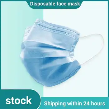 Disposable respirator dust proof breathable and thickened white and blue three-layer muzzle mask for male and female students
Disposable respirator dust proof breathable and thickened white and blue three-layer muzzle mask for male and female students
