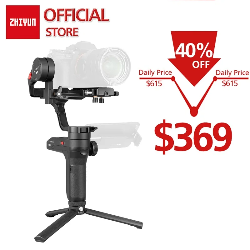 ZHIYUN Official Weebill LAB 3-Axis Image Transmission Stabilizer for Mirrorless Camera OLED Display Handheld Gimbal
ZHIYUN Official Weebill LAB 3-Axis Image Transmission Stabilizer for Mirrorless Camera OLED Display Handheld Gimbal